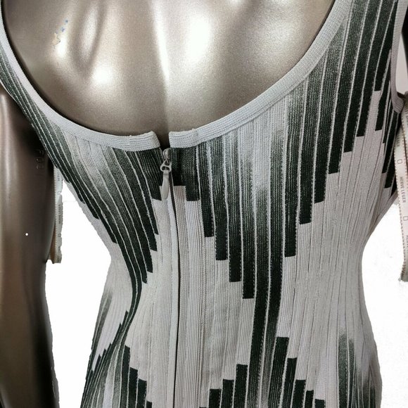 Herve Leger Peyton Ombre Kale Combo Sleeveless - Picture 5 of 5